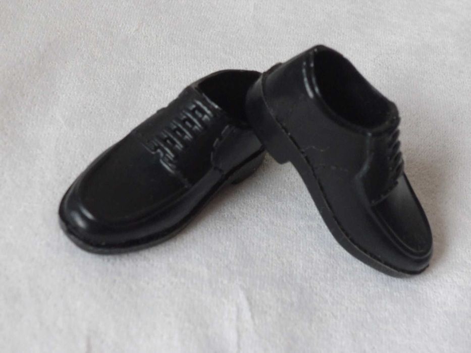 Ubranka dla lalki B. - Ken - Czarne klasyczne buty !!!