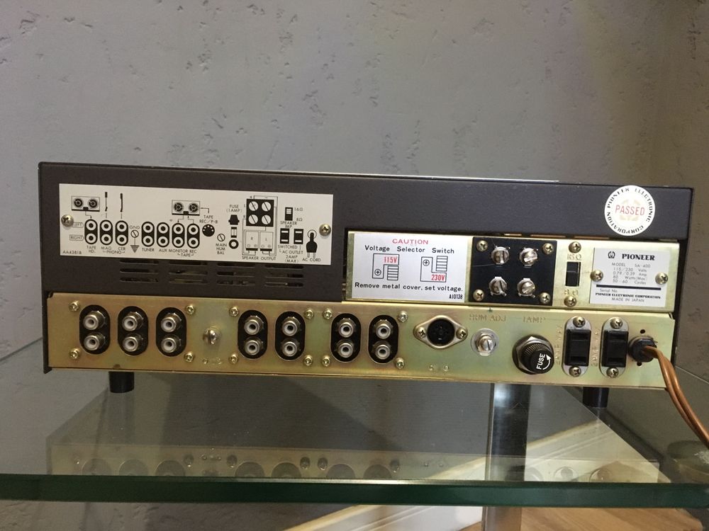 Pioneer SA-400 wzmacnicz lampowy vintage hi end