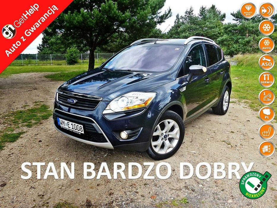 Ford Kuga 2.0 TDCI*TITANIUM*Climatronic*Alu*Skóry*Xenon*Audio SONY!!