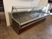 Vitrine Refrigerada Ventilada de vidros Curvos