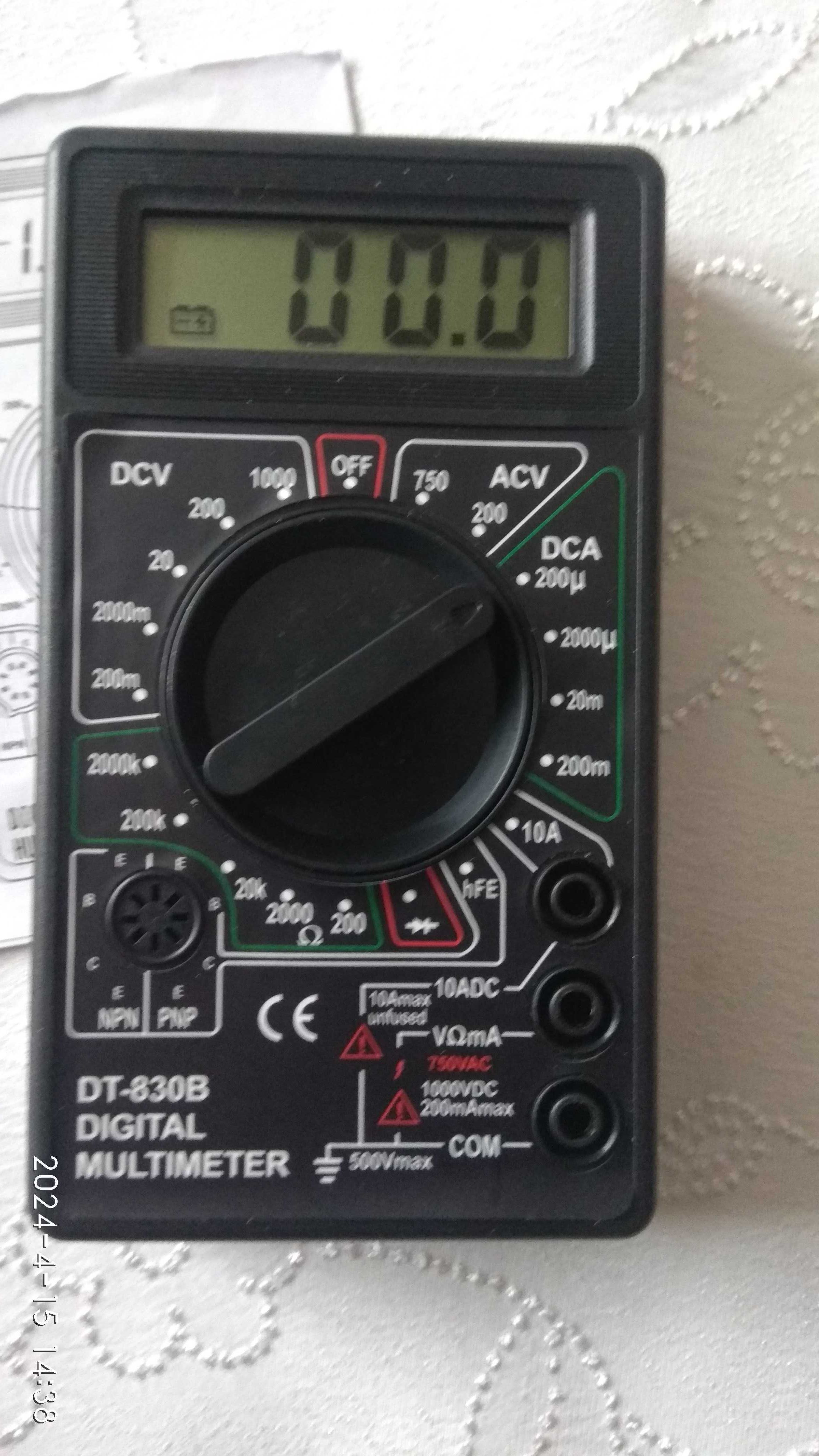 Multimeter DT 830