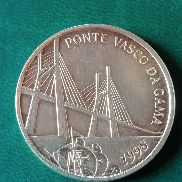 Moeda Prata 500 escudos