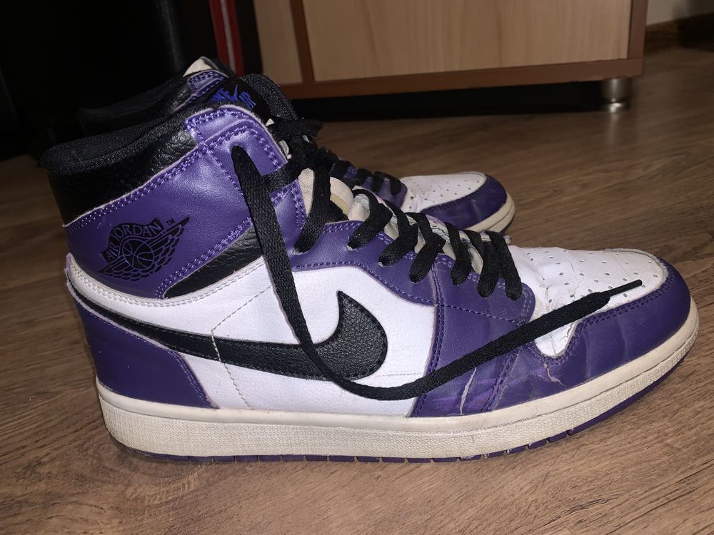 Air Jordan 1 high Purple court rozmiar 44