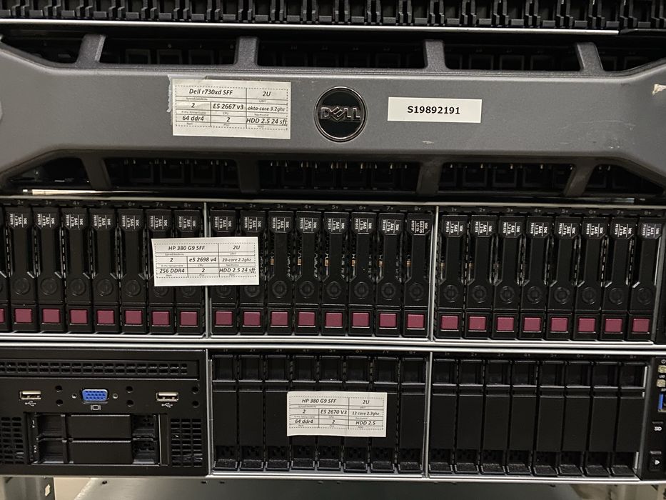 Сервер Dell PowerEdge R740XD (Gold 6138,384gb,PERC H740P) БЕЗГОТІВКА