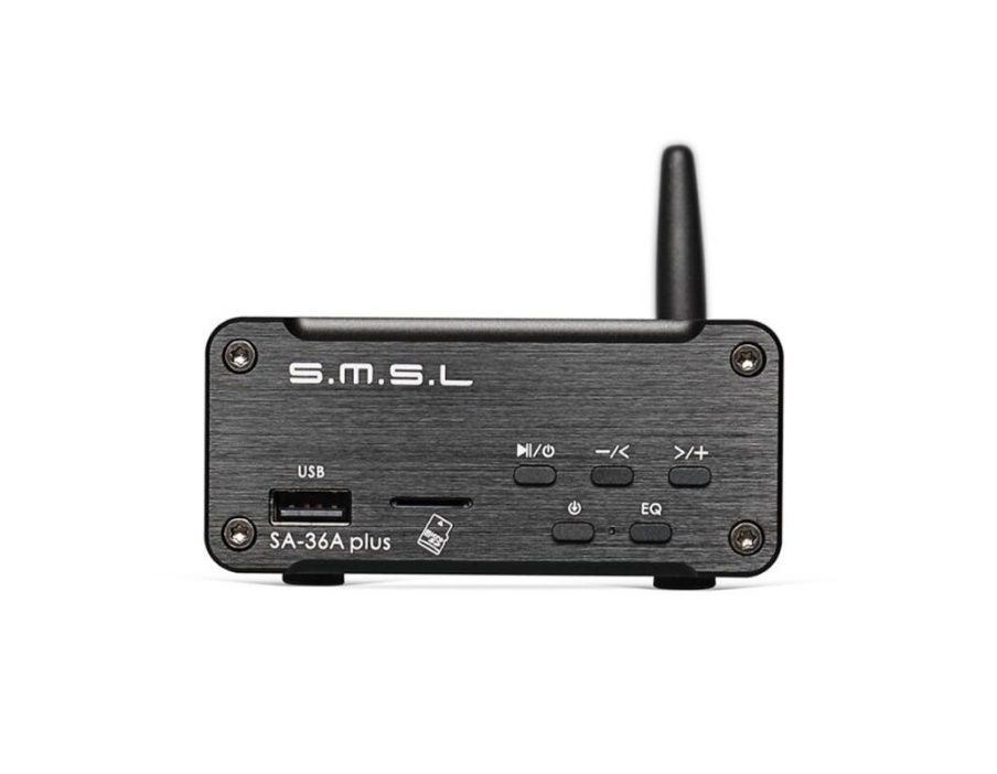 Стерео підсилювач з плеєром USB та Bluetooth SMSL SA-36A Plus
