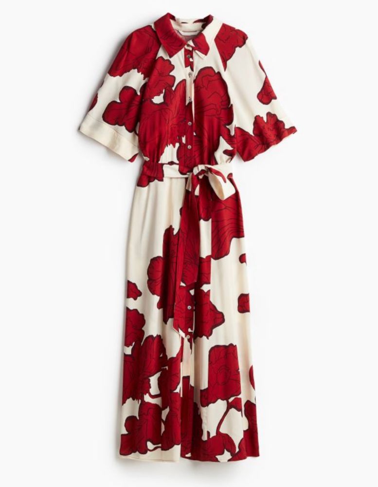 Sukienka midi H&M rozmiar L