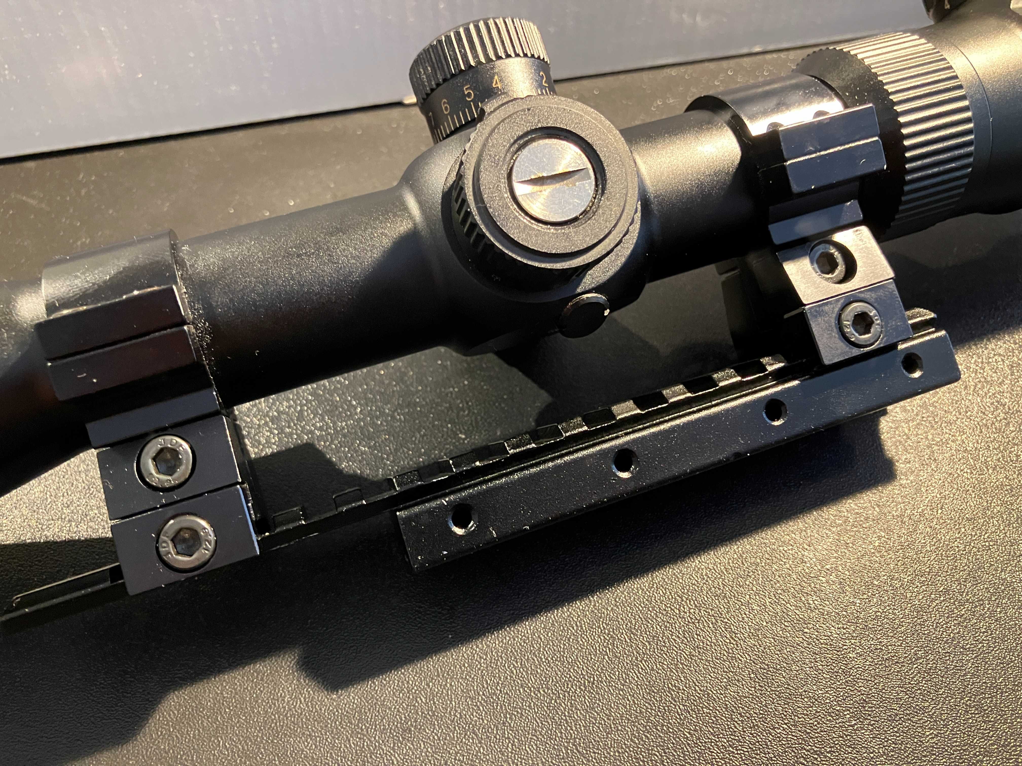 Mira FX Airguns 6-18X44 SF IR 30mm + FX no Limit Mounts
