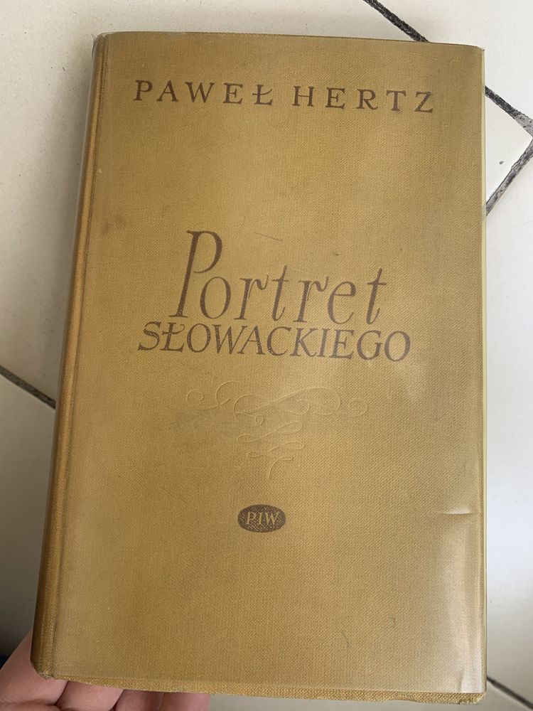 Paweł Hertz. Portret Słowackiego