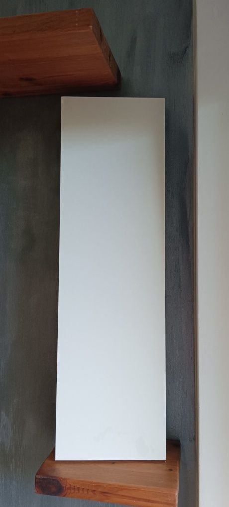 Półka ścienna biała 80x23,5x4