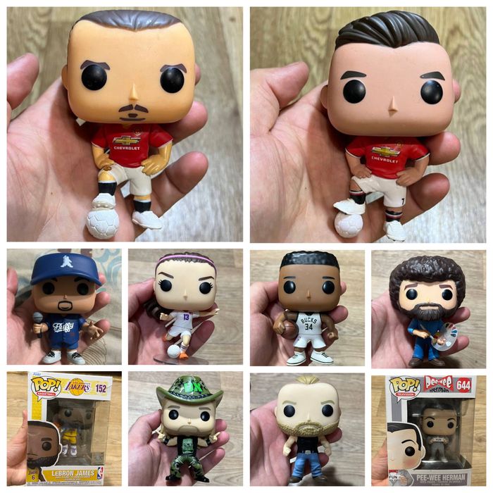 Фигурка фанко поп funko pop спортсмены художник комик футболист