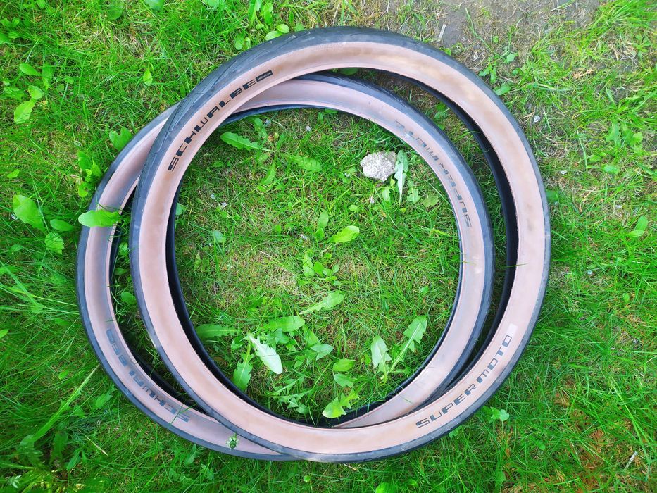 Schwalbe SUPERMOTO Bronze Skin ADDIX opony 27,5x 2.40 Polecam