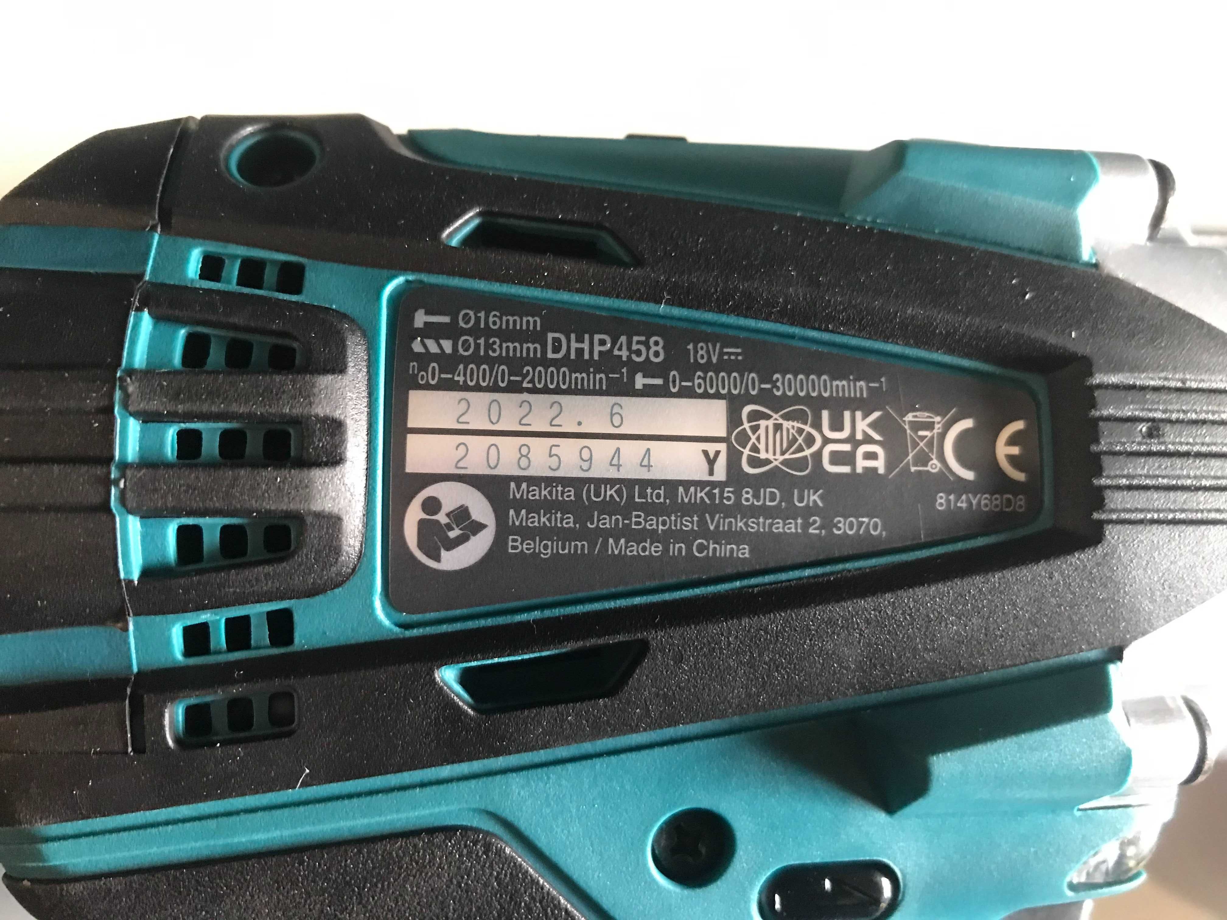 Шуруповерт Makita DHP458 + ударний гайковерт DTD152 з Англії