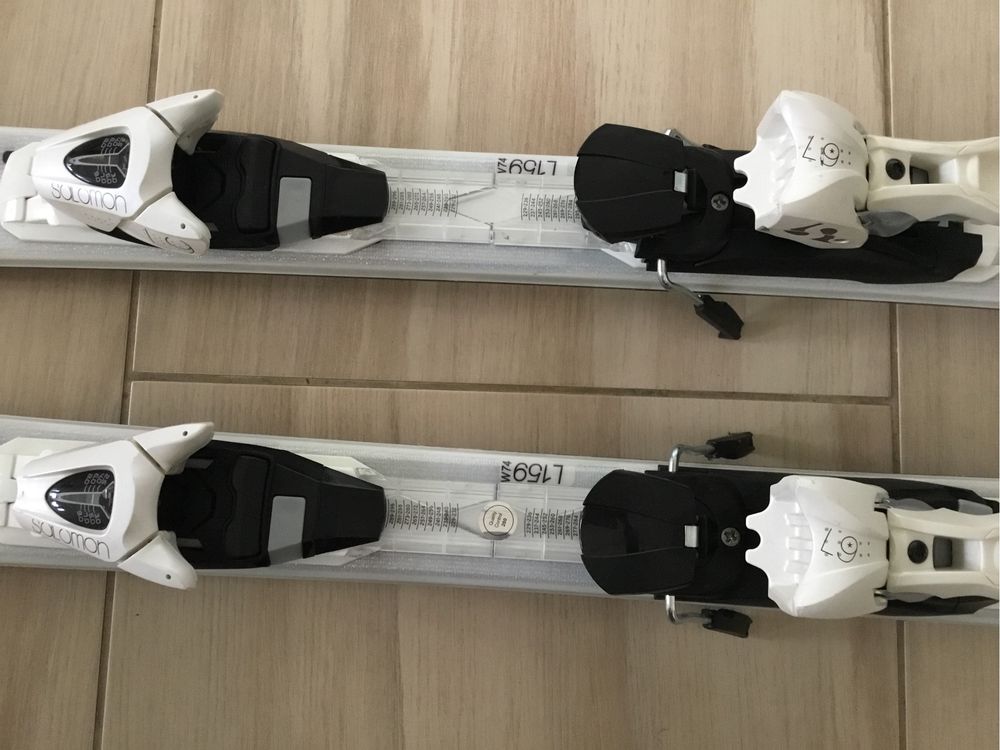Narty Salomon  pure white