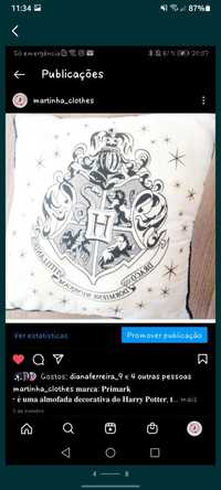 Almofada, LED, Carteira de Harry Potter
