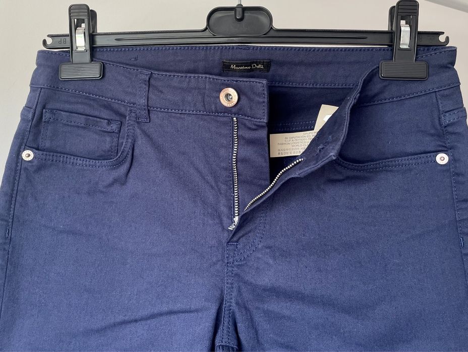 Calças azuis escuras (Massimo Dutti, tamanho 38)