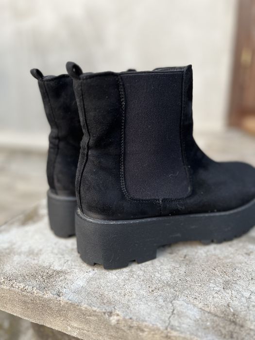 Черевики челсі жіночі замшеві