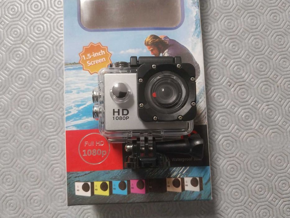 Câmara Fotográfica - Filmar á prova de água