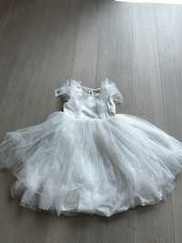 Balowa Sukienka elegancka tiulowa dla dziewczynki 8-10lat
