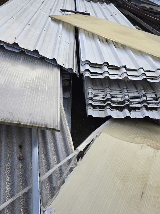 Chapas de Cobertura - Metálicas Lacadas Brancas e Betuminosas