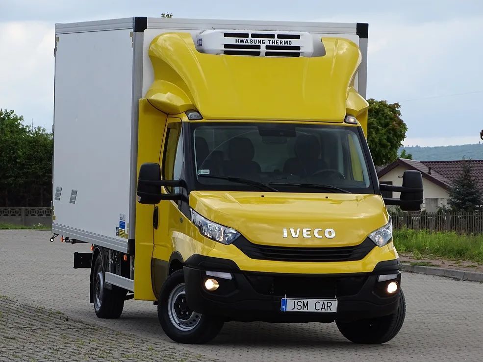 Iveco Daily 35S18 3.0 Chłodnia -30*C/+42*C 9 EuroPalet 4.42m JEGGER JAK NOWY!! Salon PL!! HWASUNG THERMO  Iveco Daily 35S18 3.0 Chłodnia -30*C/+42*C 9 EuroPalet 4.42m JEGGER