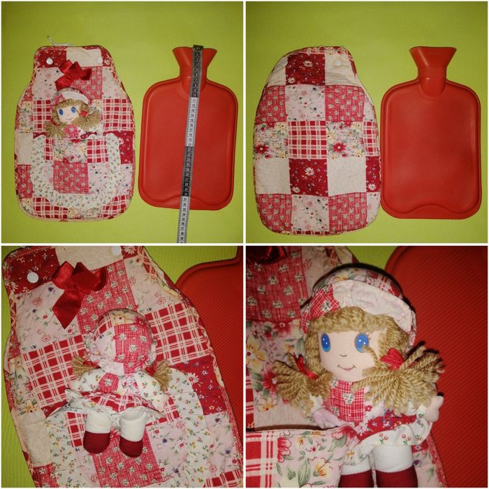 Грелка в чехле. Грелка для детей меховая коровка.Грелка Барби Mattel.