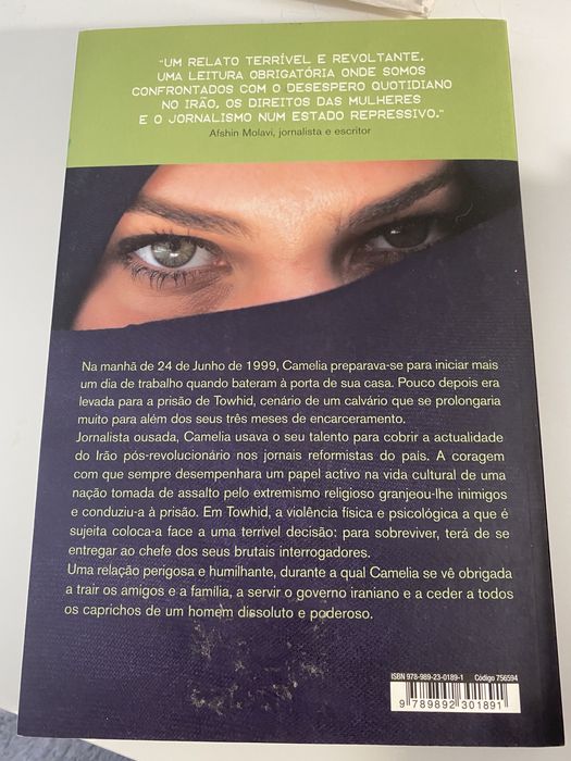 Livro "O Preço da Liberdade" de Camelia Entekhabifard