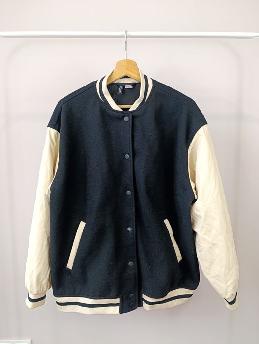 Kurtka bejsbolówka Bomberka męska H&M r.M baseball oversize