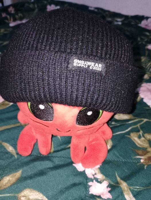 Czapka beanie męska czarna