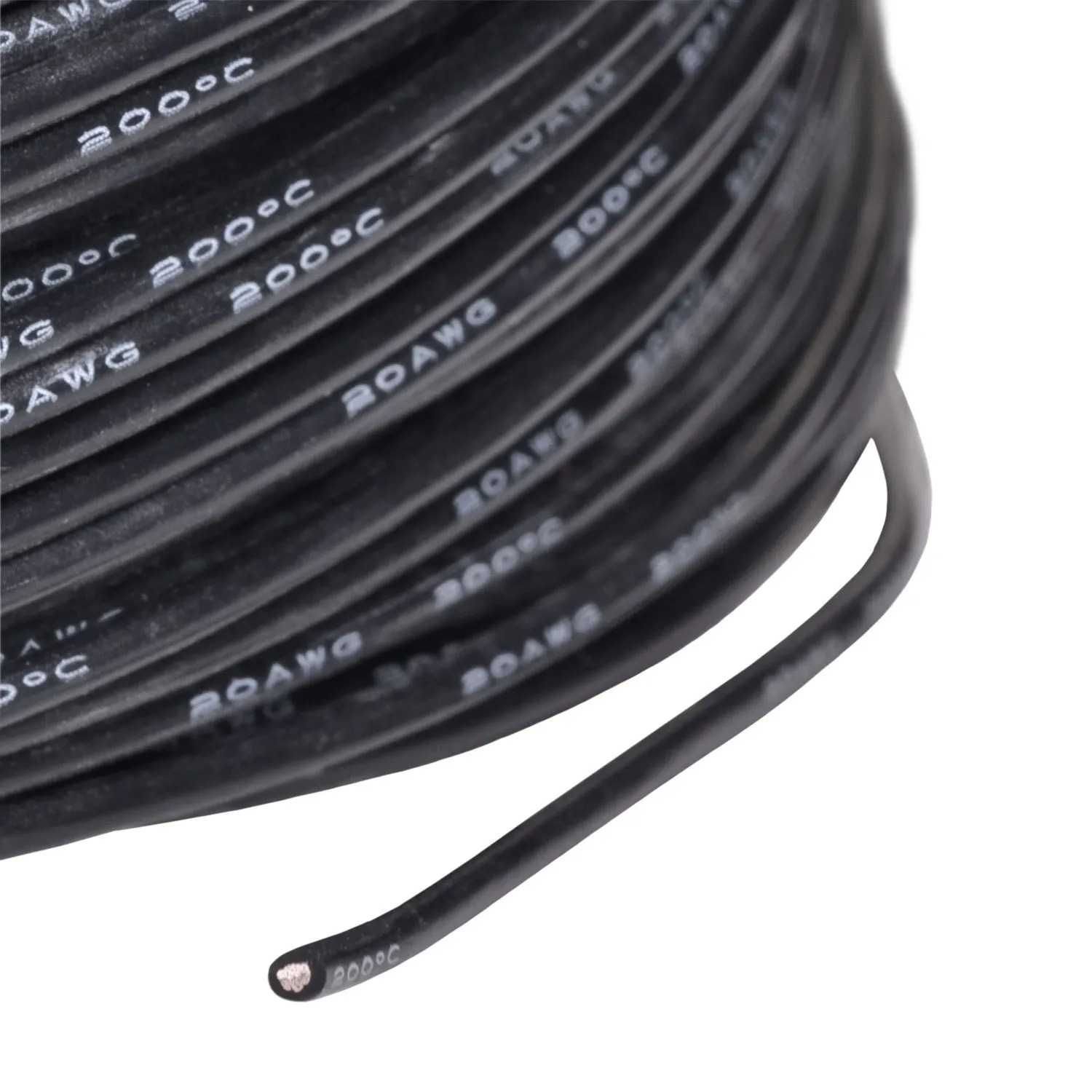 Силіконовий дріт AWG 6 AWG 10 - AWG 24  Найнижча Ціна в Україні ! ОПТ