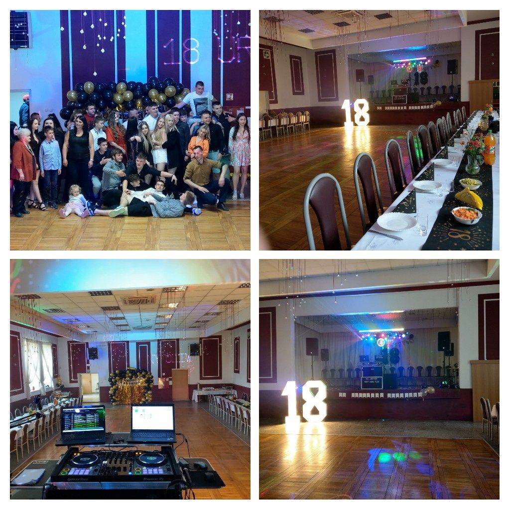 DJ , Wodzirej Wesela, Urodziny, 18-30-40stki,, Andrzejki, Sylwester.