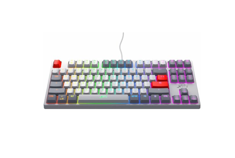 Klawiatura XTRFY K4 RGB TKL Retro