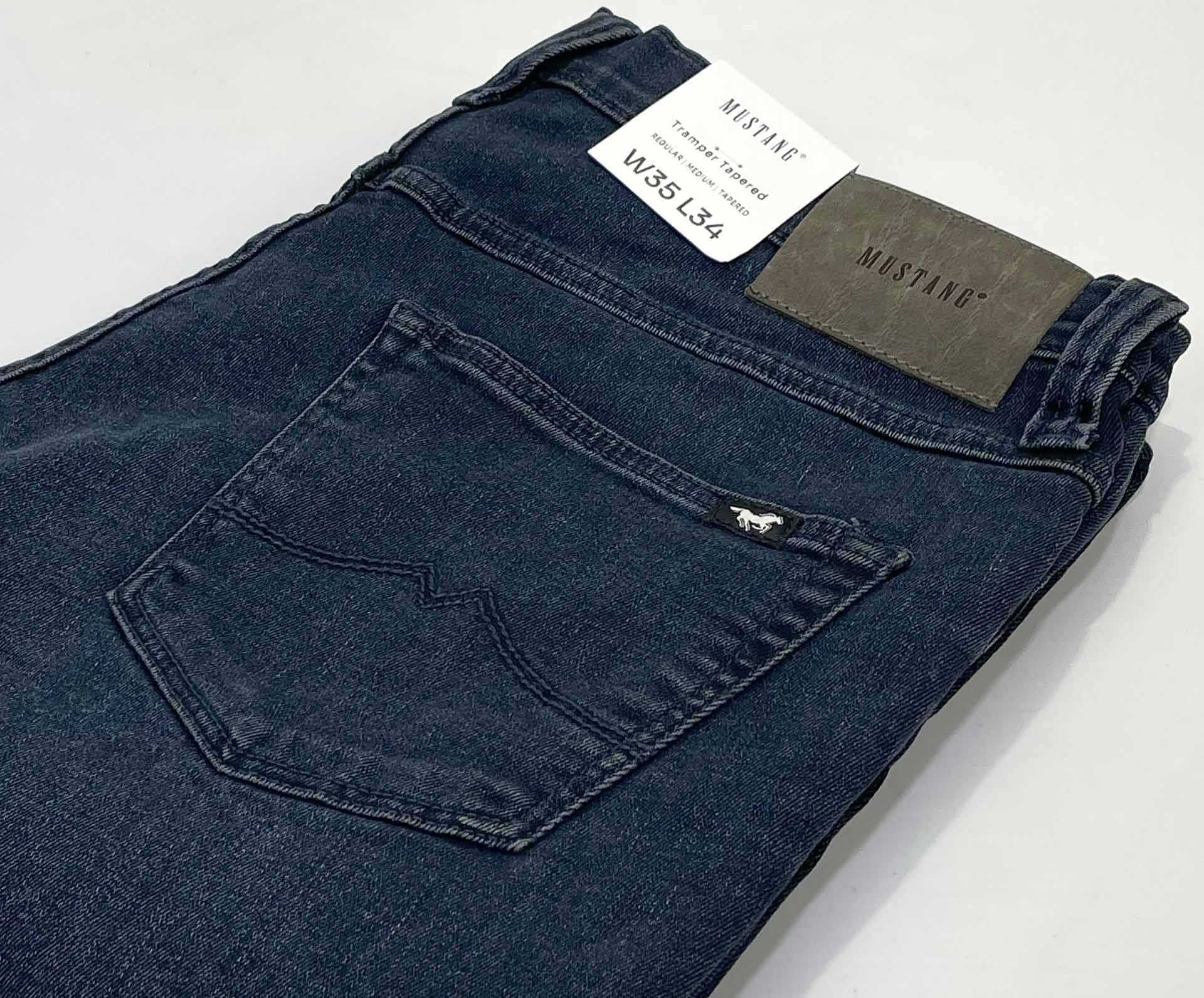 Spodnie męskie jeansy Mustang Tramper Tapered 782 Deep W31 L34