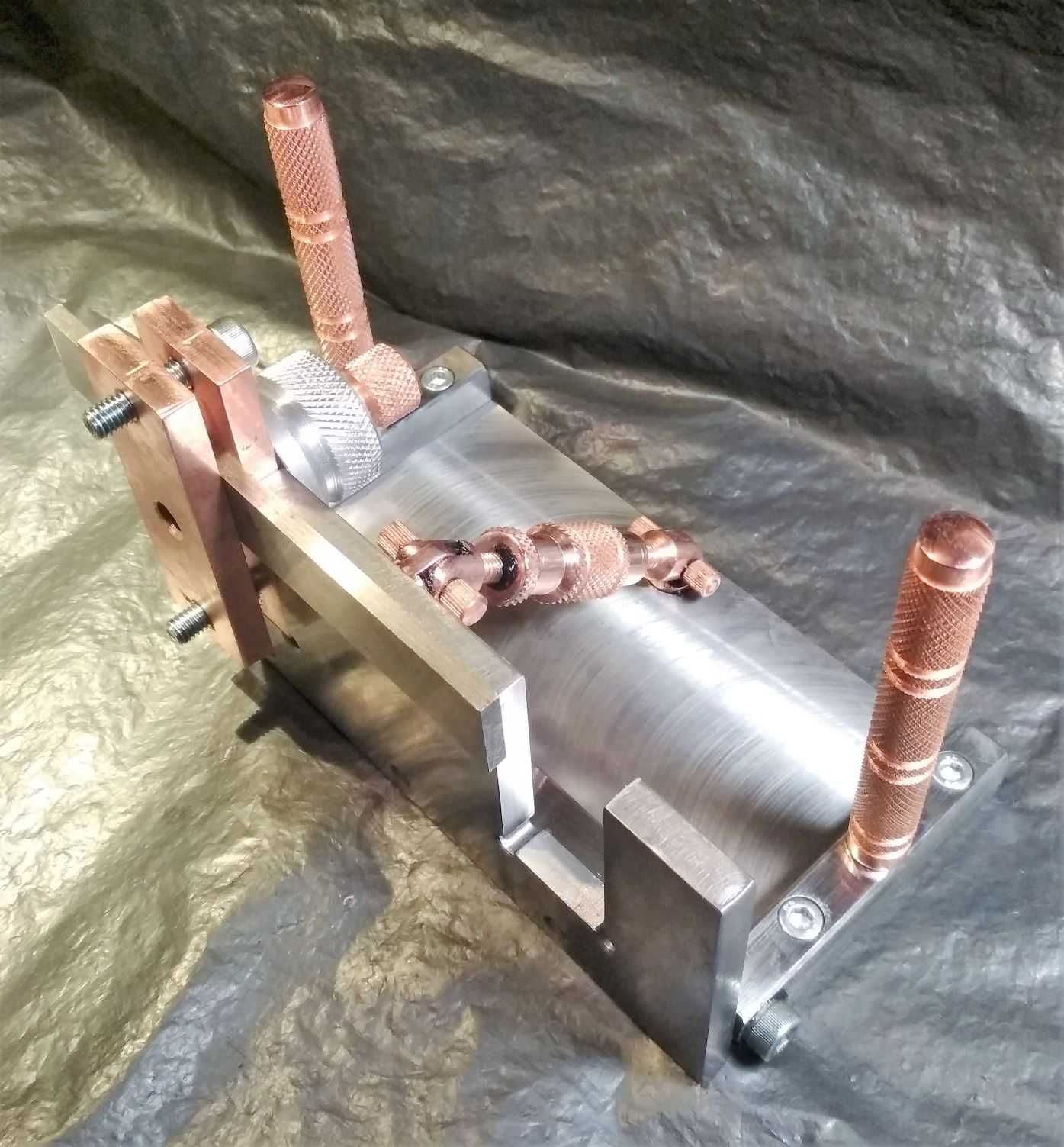 Приспособление для снятия и выведения спусков клинка. Knife bevel jig.