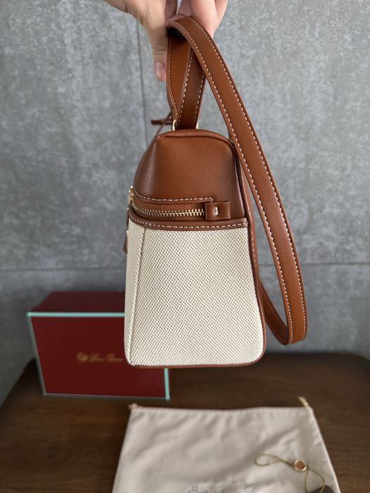 Nowa LP loro piana 27 lniana extra pocket canvas hermes kelly na ramie