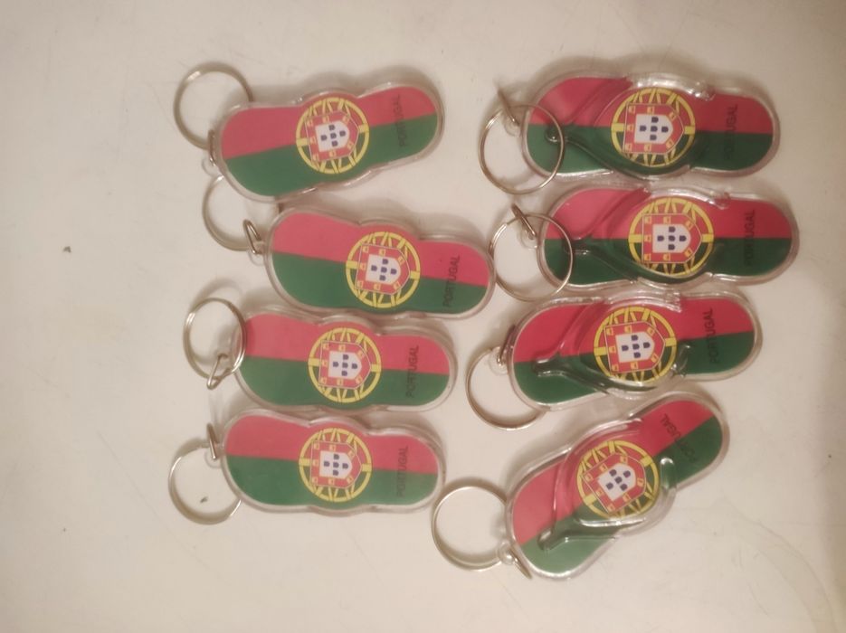 19 porta-chaves novos de Portugal
