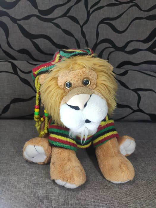 Интерактивная игрушка,Плюшевый поющий лев Bob Snarley