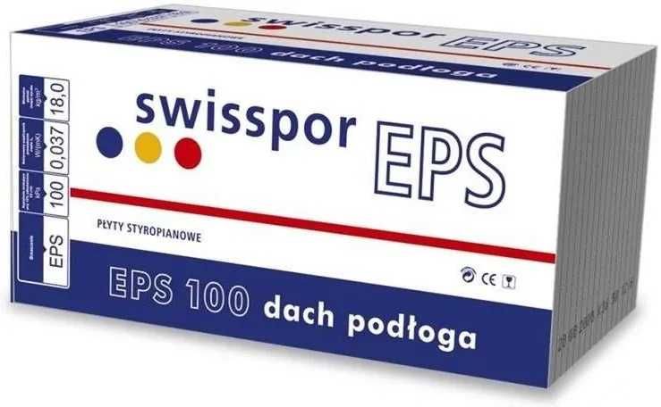 Styropian SwissPor dach podłoga EPS100-036 Pod ogrzewanie podłogowe