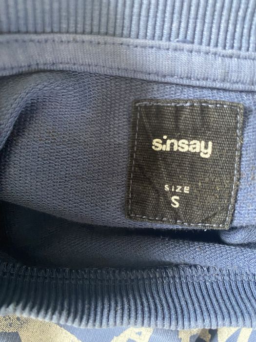Bluza niebieska Sinsay