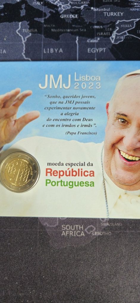 Moeda 2€ JMJ 2023