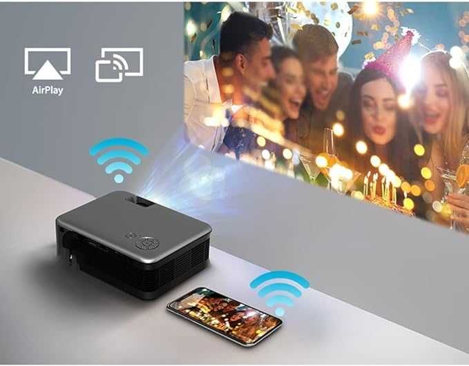 Projektor AUN A3C Pro Pro Smart TV Box Projektory kina domowego