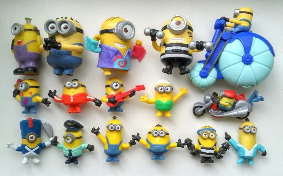 Миньон посіпаки нікчемний я minions гадкия я игрушки большие фигурки