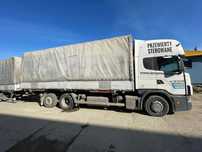 Scania  Ciągnik siodłowy Scania z przyczepą Omar 20w78p