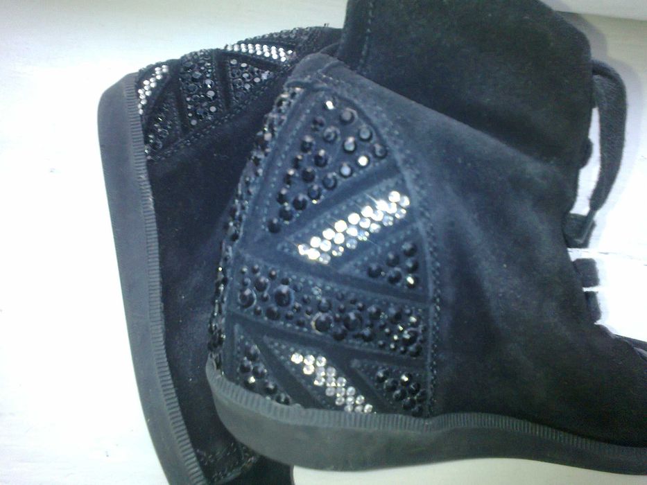 Ботинки замшевые -RICHMOND- (Италия)