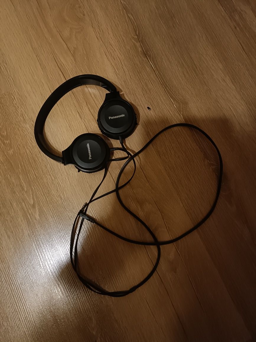 Słuchawki nauszne PANASONIC RP-HF100E-K Czarny