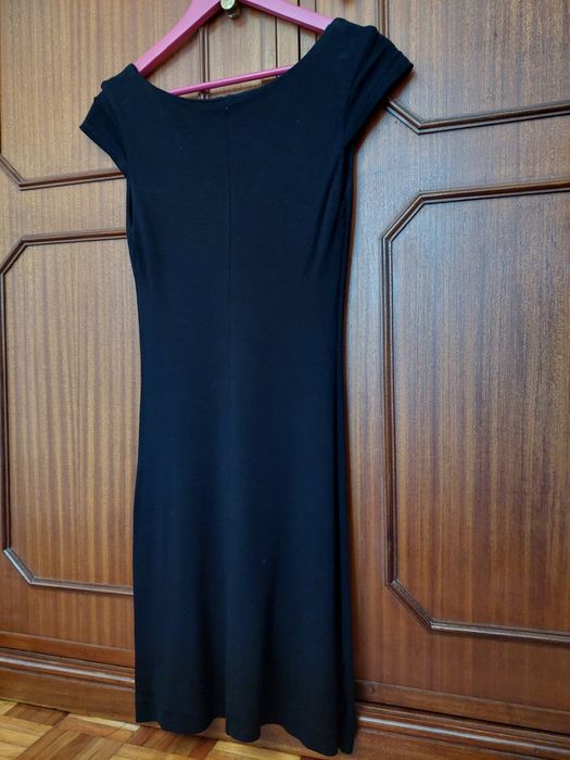 Vestido preto curto Promod