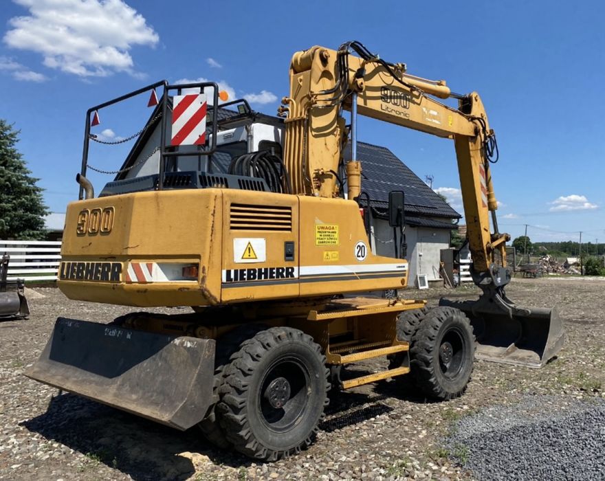 Koparka Liebherr 900 koparka kołowa