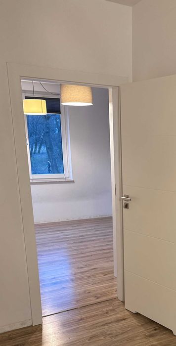 Lampa wisząca ROTO podwieszane przewody, abażury biały/szary + żarówki