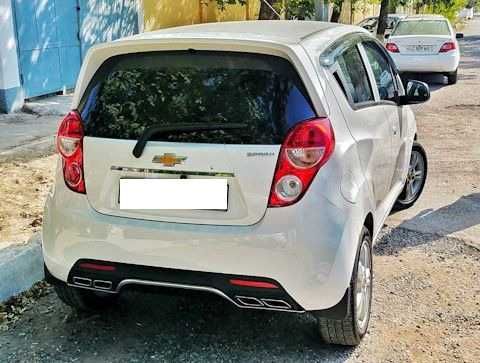 Накладка дифузор заднього бампера для Ravon R2, Chevrolet Spark