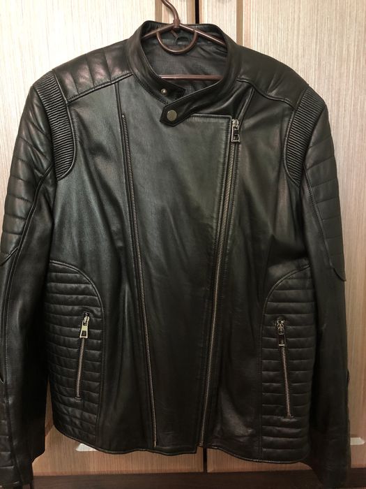 Стильна чоловіча шкіряна куртка вироб. Туречинна