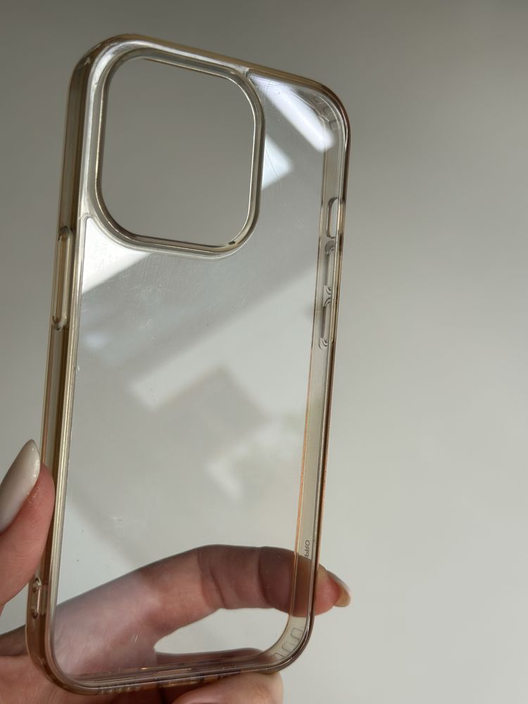 Case przezroczyste etui do iPhone 14 Pro pokrowiec apple
